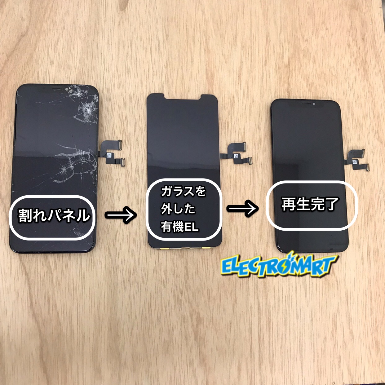 ブログ「液晶パネル再生技術の歴史！ 」 - iPhone修理部品販売のエレクトロマート